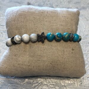 Essential oil starfish bracelet